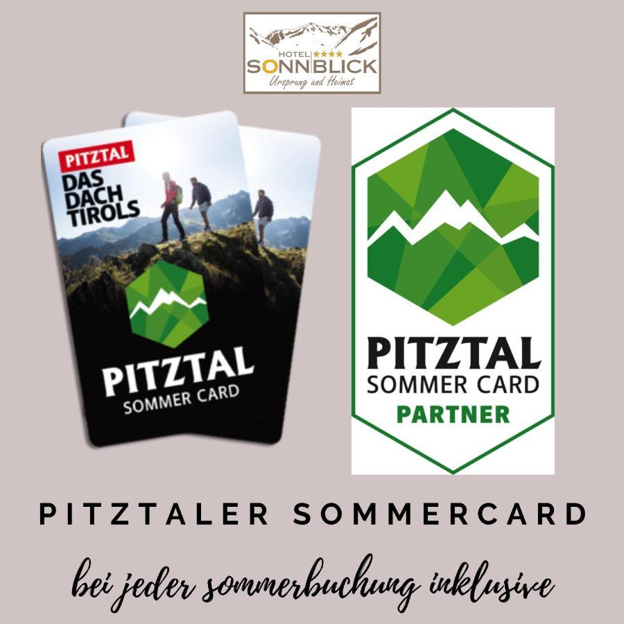 Hotel Sonnblick Sankt Leonhard im Pitztal Dış mekan fotoğraf