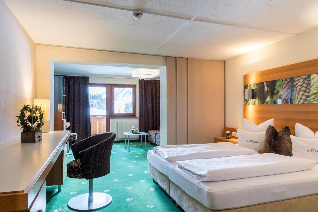 Hotel Sonnblick Sankt Leonhard im Pitztal Dış mekan fotoğraf