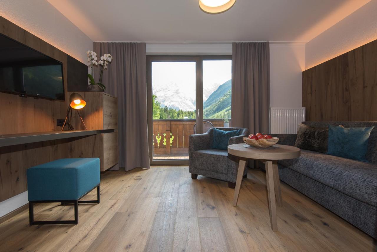 Hotel Sonnblick Sankt Leonhard im Pitztal Dış mekan fotoğraf