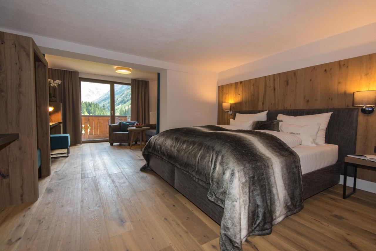 Hotel Sonnblick Sankt Leonhard im Pitztal Dış mekan fotoğraf